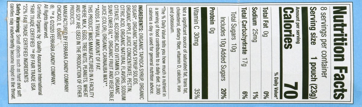 slide 9 of 9, Black Forest Organic Berry Medley Snacks 8 ea, 8 ct; 6.4 oz