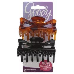 Goody Slideproof Claw Clips Bowtie Large