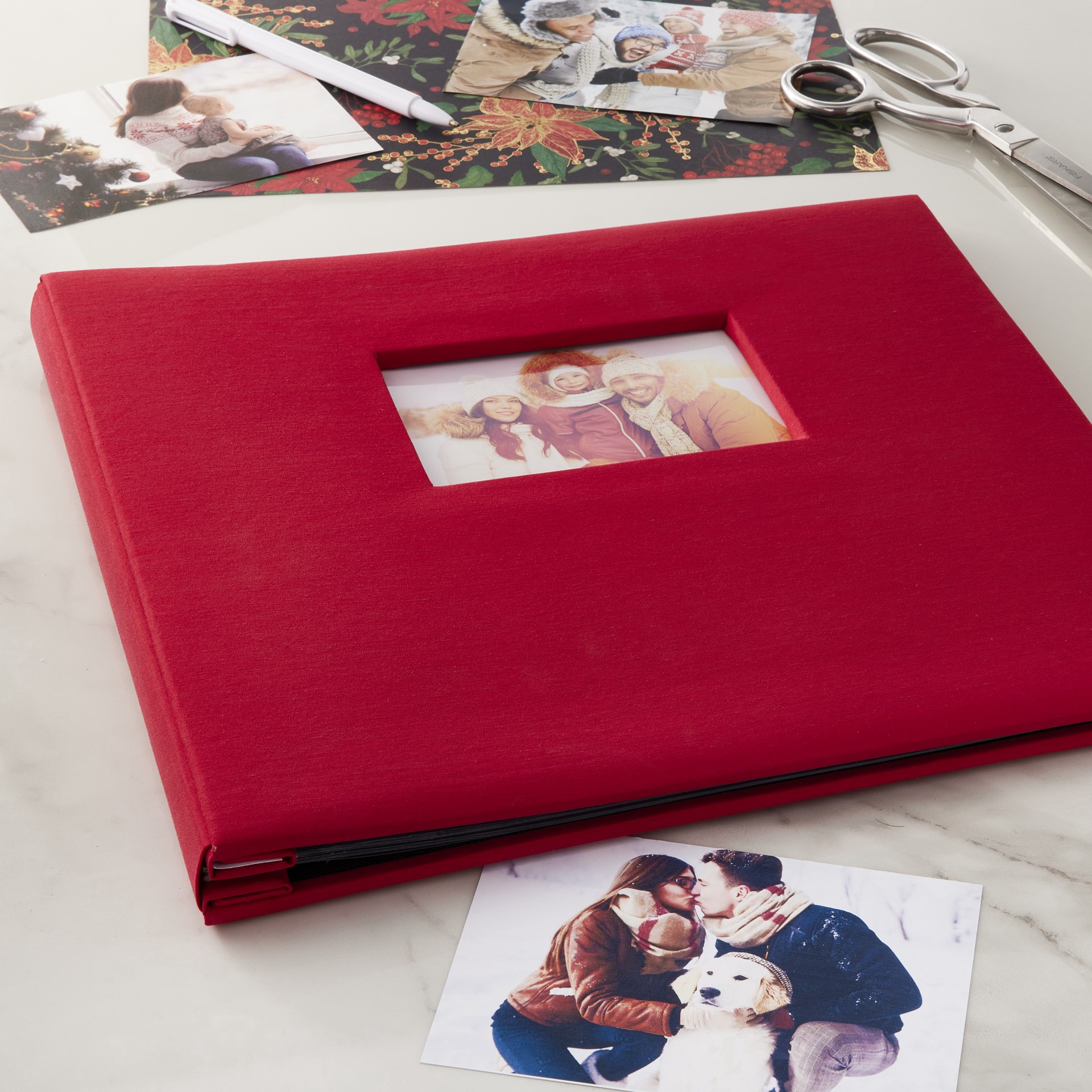 slide 4 of 4, 12" X 12" Cloth Scrapbook Album By Recollections, 12 in x 12 in