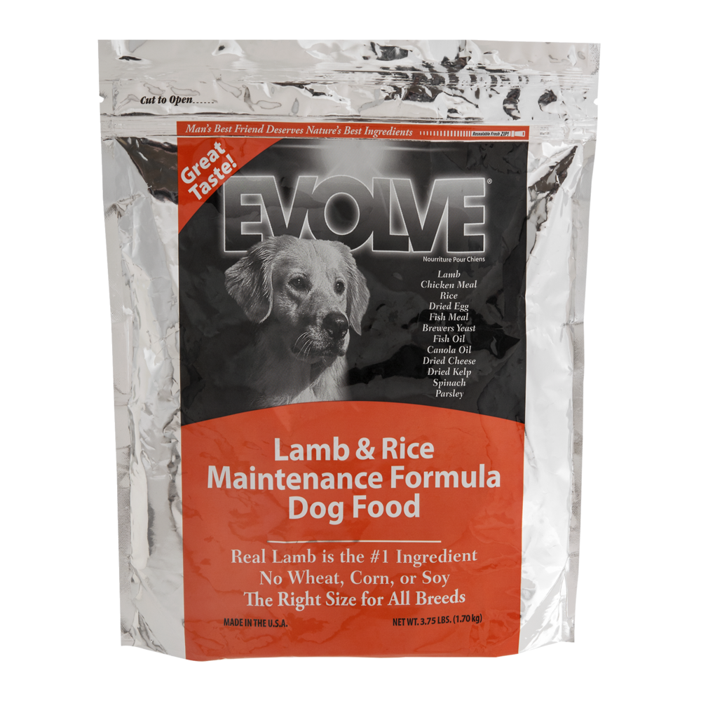 Evolve dog outlet food ingredients