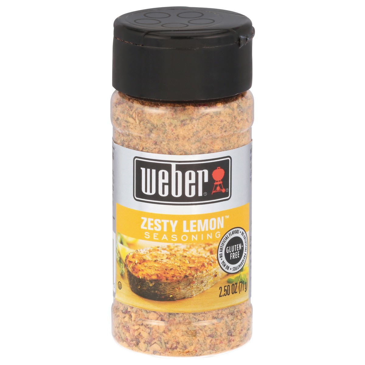 slide 1 of 9, Weber Zesty Lemon Seasoning 2.50 oz, 2.5 oz