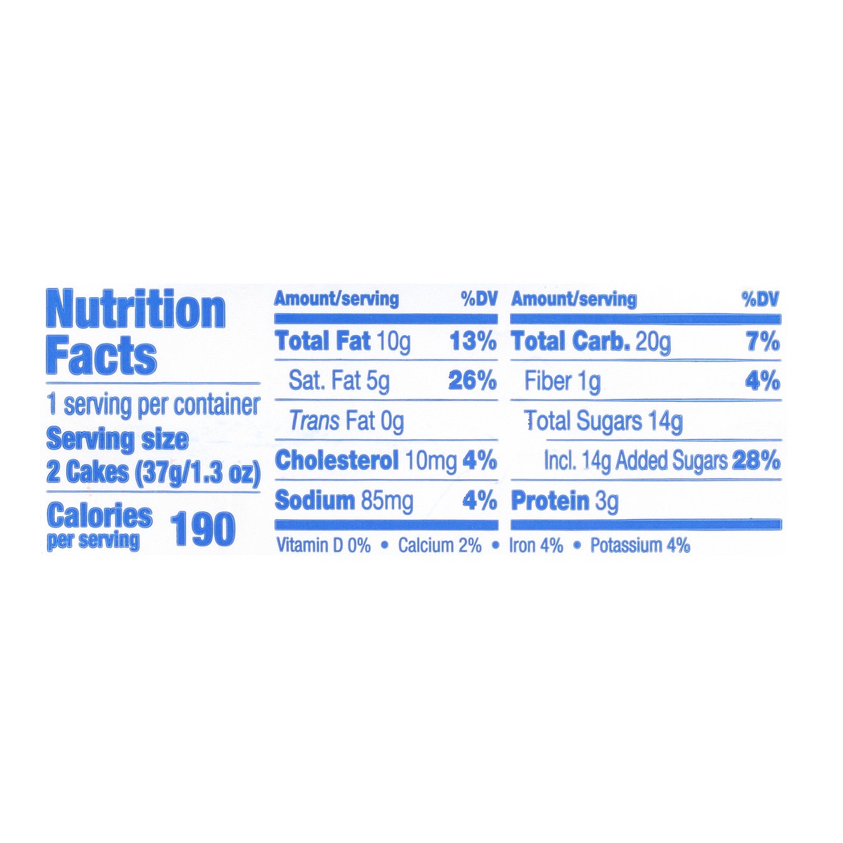 slide 7 of 11, Tastykake Peanut Butter Kandy Kakes, Chocolate and Peanut Butter Snack Cakes, 1.33 oz, 2 Count, 2 ct