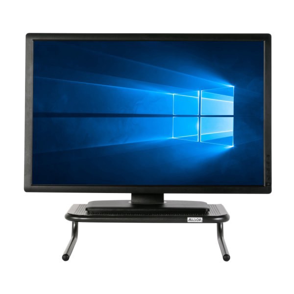 slide 2 of 10, Allsop Metal Art Jr Monitor Stand - Black (30165), 1 ct
