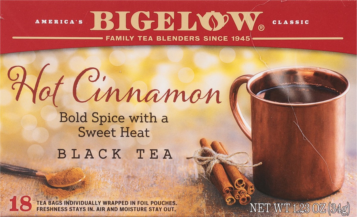 slide 6 of 9, Bigelow Hot Cinnamon Black Tea, 1.23 oz