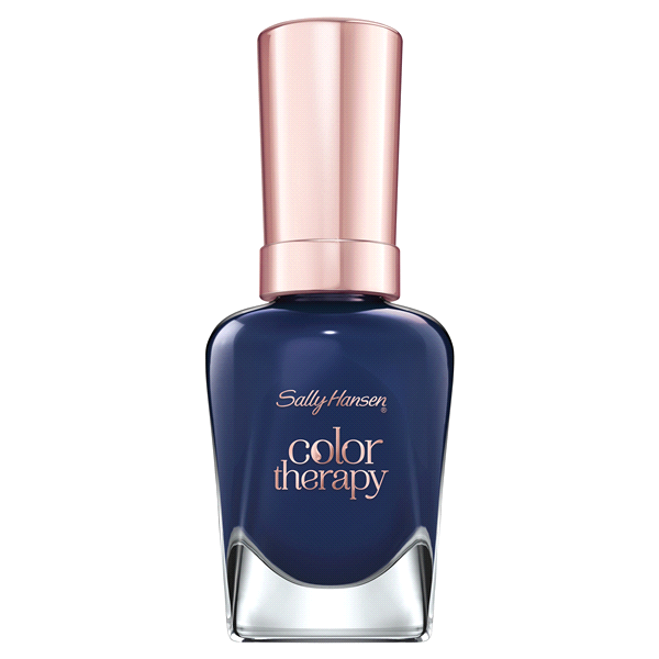 slide 1 of 1, Sally Hansen Color Therapy Nail Polish Good as Blue, 1 ct