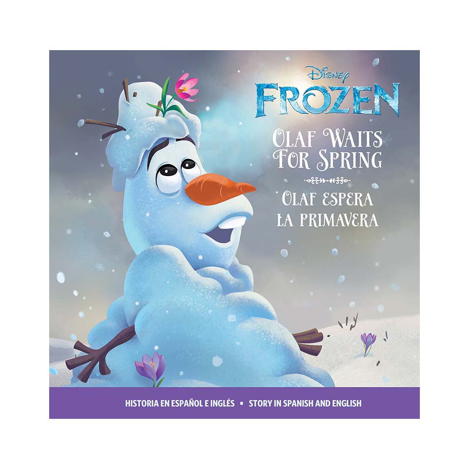 slide 1 of 1, Bendon Disney Frozen Olaf Waits for Spring, Bilingual, 1 ct