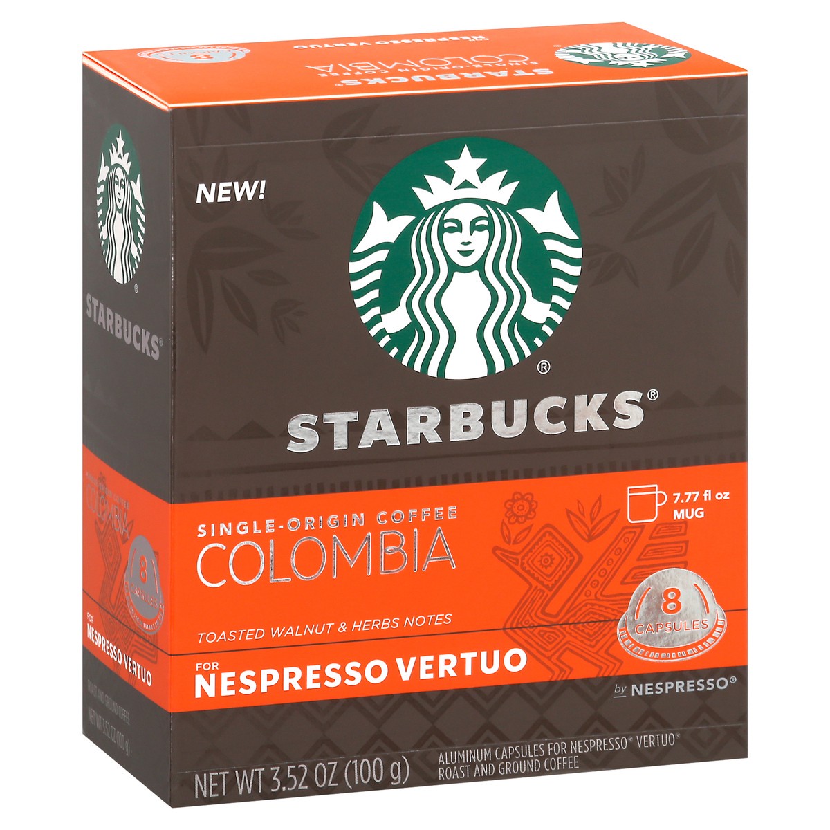 slide 6 of 9, Starbucks by Nespresso Vertuo Line Colombia 8 ct, 8 ct