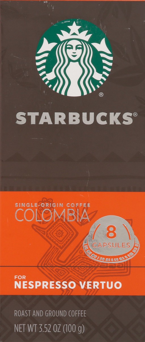slide 3 of 9, Starbucks by Nespresso Vertuo Line Colombia 8 ct, 8 ct