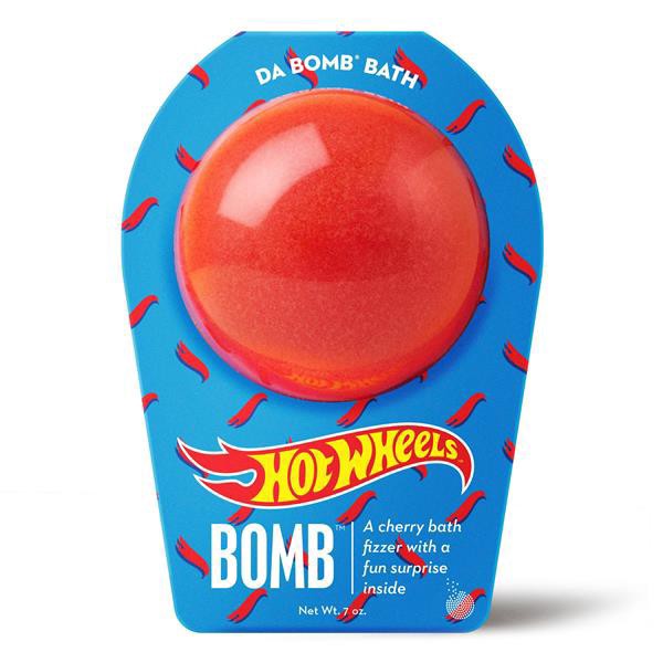slide 1 of 1, Da Bomb Hot Wheels Cherry Bath Bomb, 7 oz