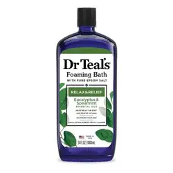 Dr. Teal's Eucalyptus & Spearmint Foaming Bath With Pure Epsom Salt