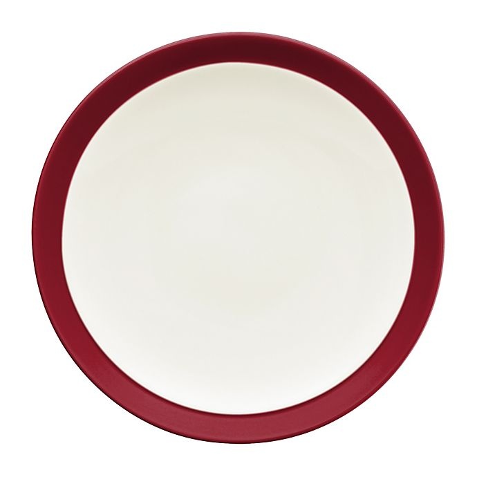 slide 1 of 1, Noritake Colorwave Curve Dinner Plate - Raspberry, 1 ct