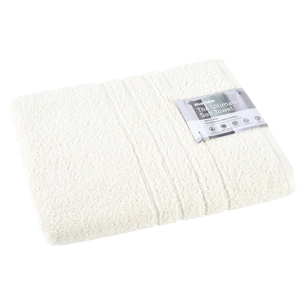 slide 1 of 1, Martex Ultimate Soft Ivory Solid Bath Towel, 1 ct
