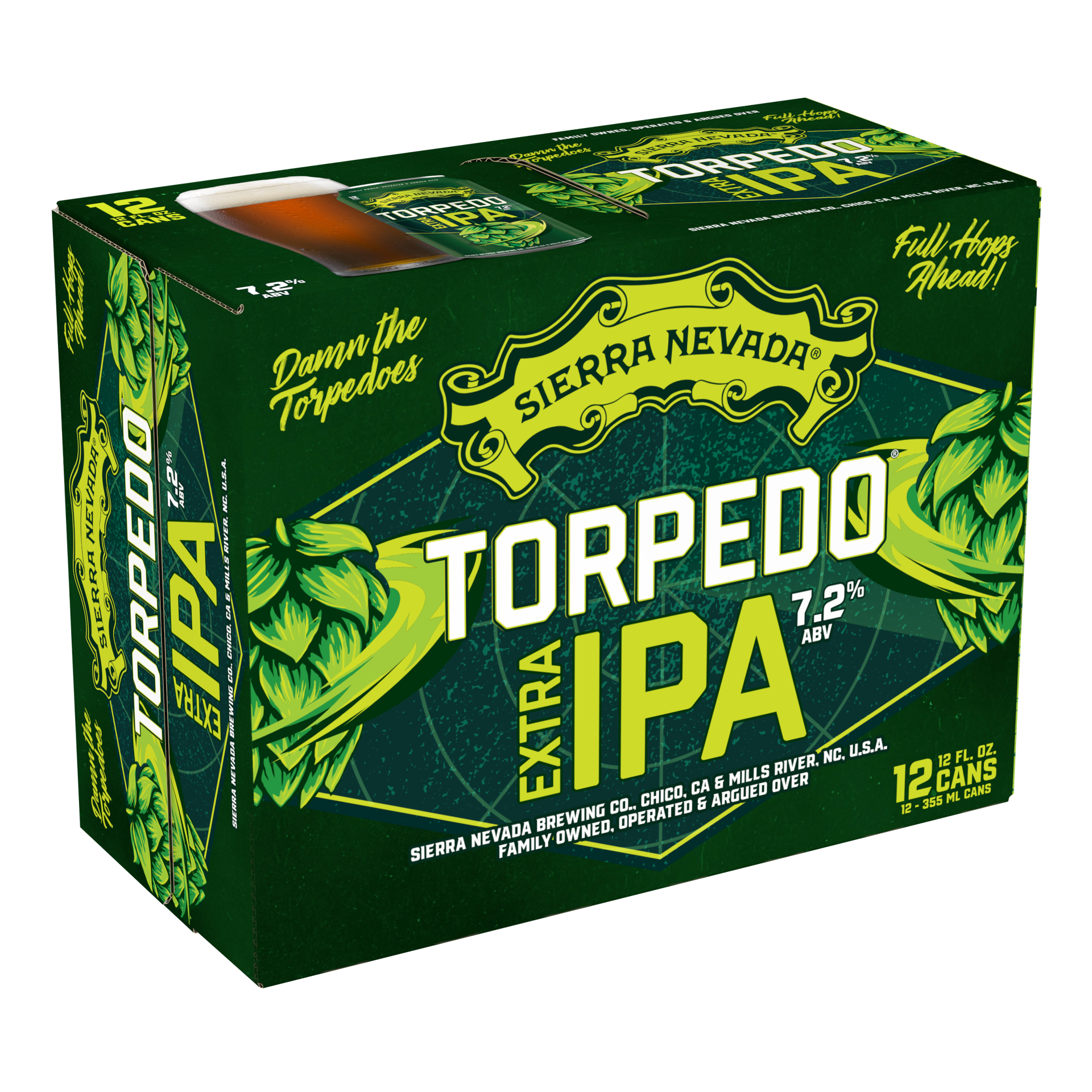 slide 9 of 10, Sierra Nevada Torpedo Extra IPA Craft Beer 12 Pack (12oz Cans), 12 ct; 12 oz