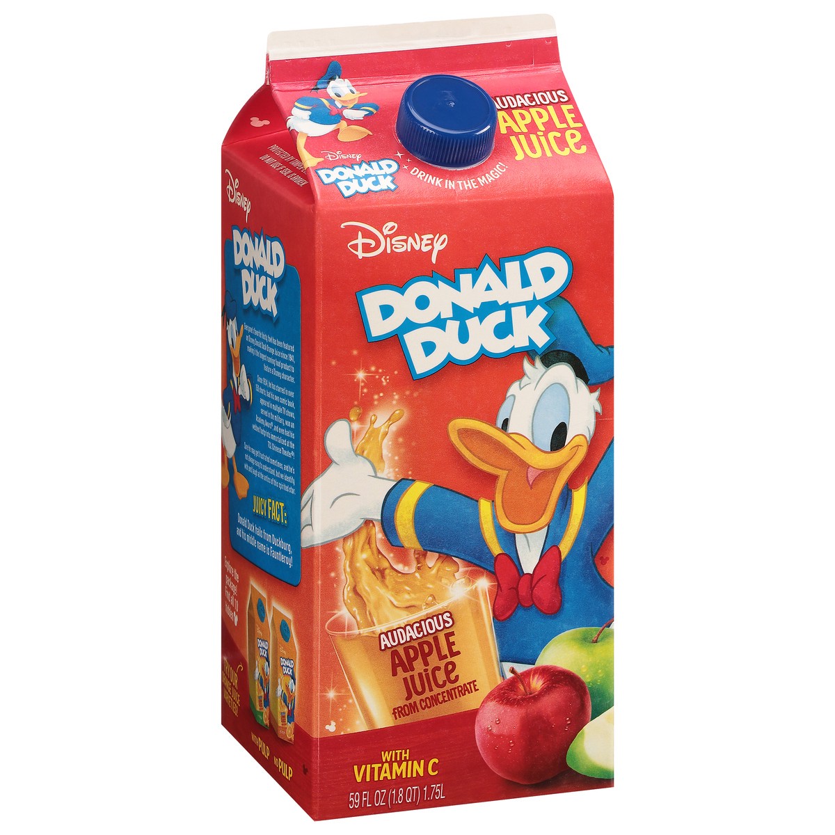 slide 3 of 9, Disney Donald Duck Audacious Apple Juice - 59 fl oz, 59 fl oz