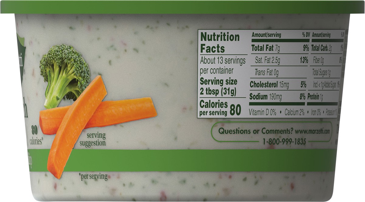 slide 5 of 9, Marzetti Ranch Veggie Dip, 14 fl oz