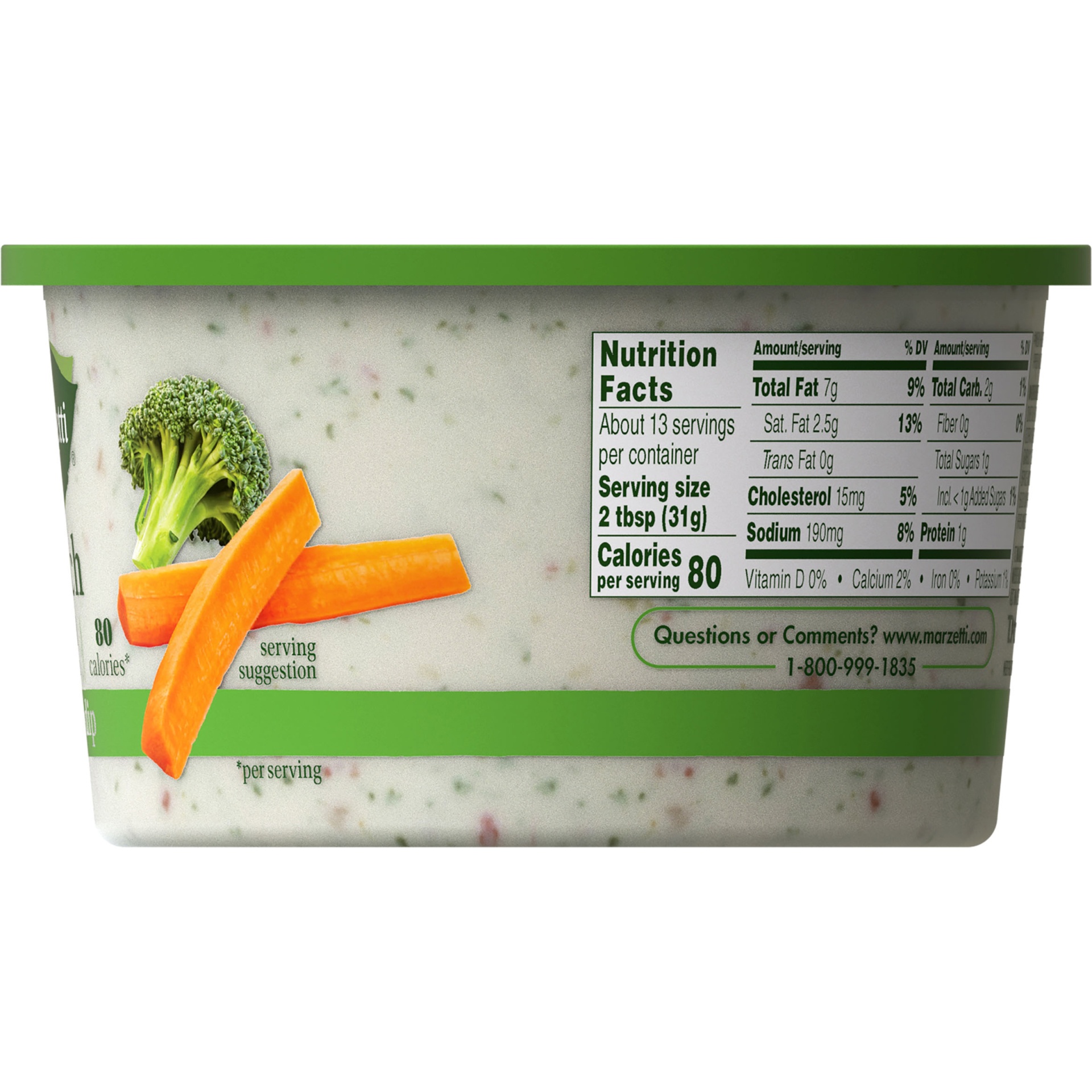 slide 8 of 15, Marzetti Ranch Veggie Dip, 14 oz