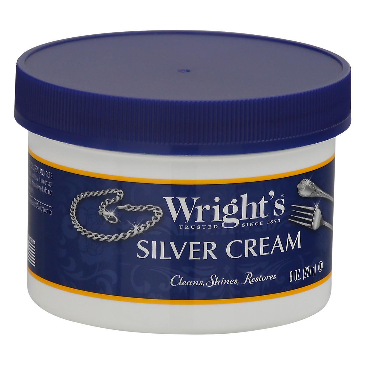 slide 4 of 11, Wright's Silver Cream 8 oz, 8 oz