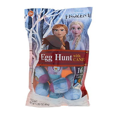 slide 1 of 1, Frankford Frozen 2 Easter Egg Hunt with Candy, 16 ct., 2.82 oz