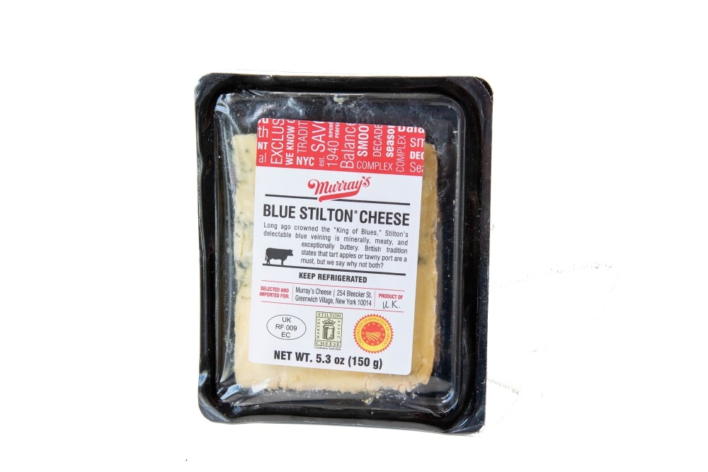 slide 1 of 1, Murray's Blue Stilton Cheese, 5.3 oz