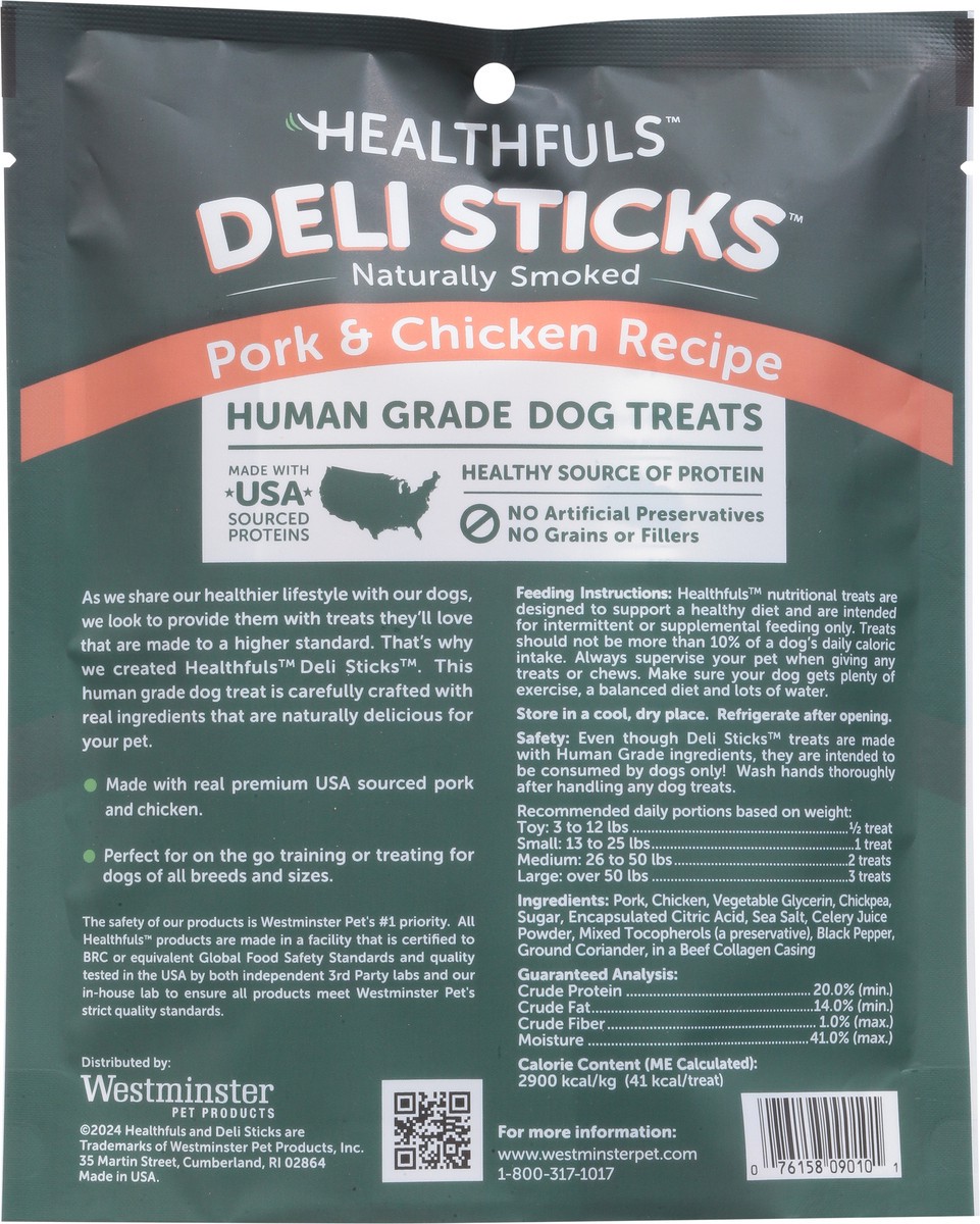 slide 3 of 14, Healthfuls Deli Sticks Pork And Chicken Recipe - 5 Oz, 5 oz