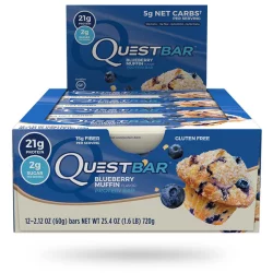 Quest Blueberry Muffin Protein Bar - 12 ct; 2.12 oz