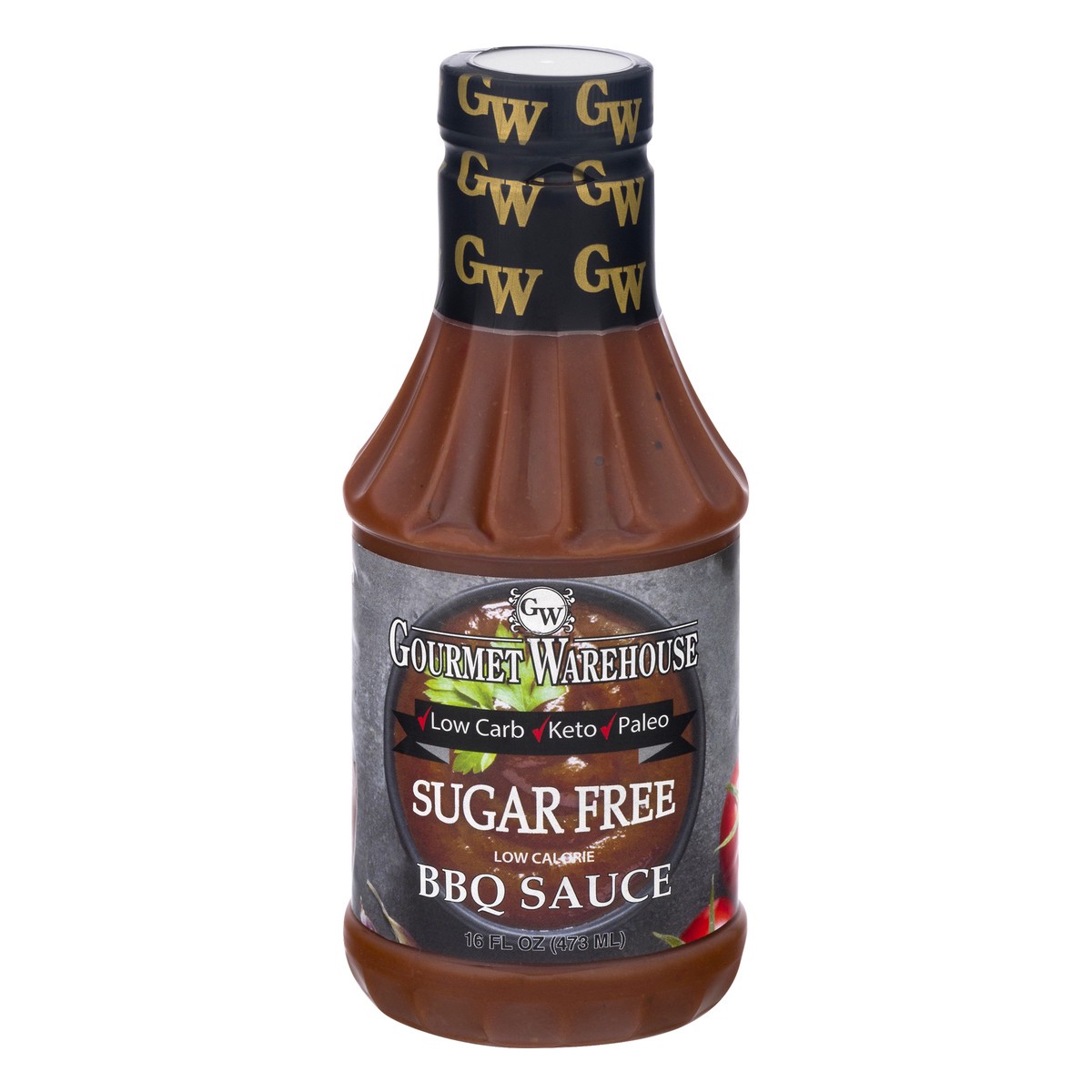 slide 8 of 13, Gourmet Warehouse Low Calorie BBQ Sauce 16 oz, 16 oz