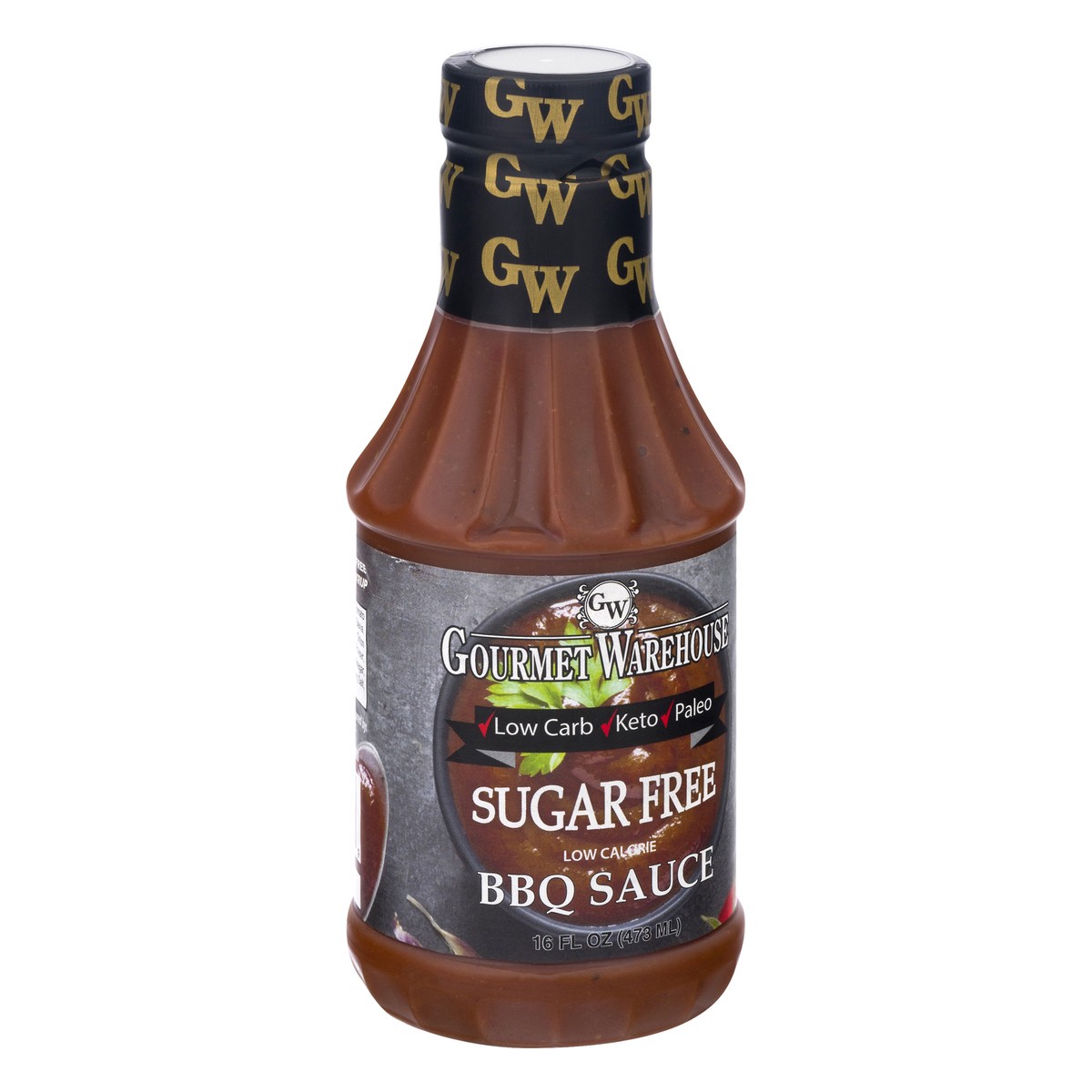 slide 11 of 13, Gourmet Warehouse Low Calorie BBQ Sauce 16 oz, 16 oz