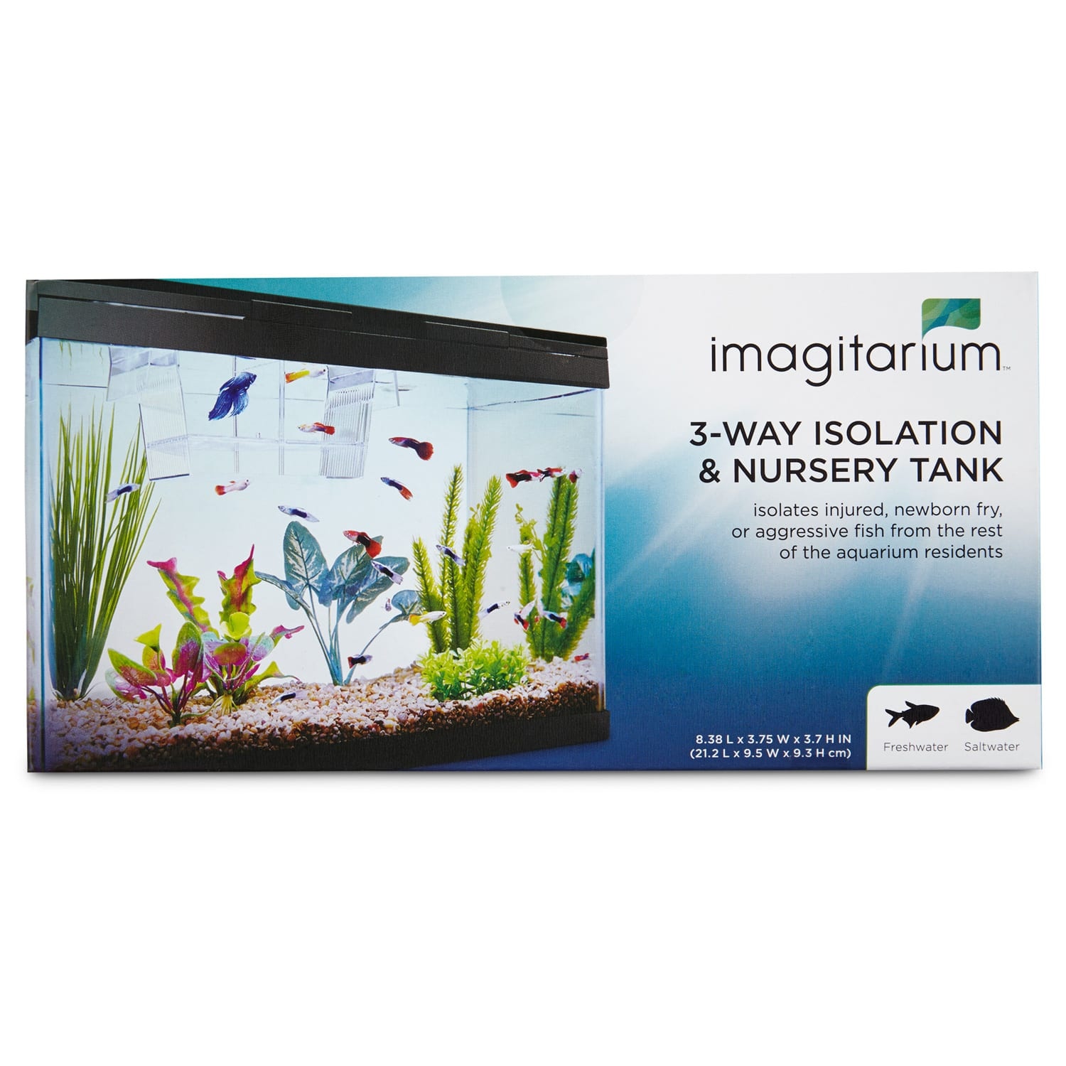 slide 1 of 1, Imagitarium Isolation & Breeder Fish Tank, 1 ct