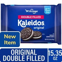 Kroger® Kaleidos™ Double Filled Original Chocolate Sandwich Cookies