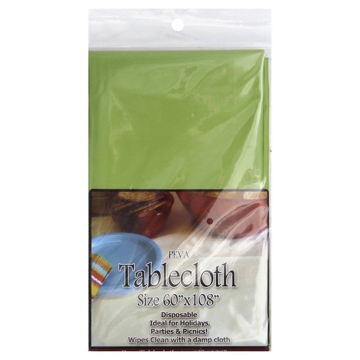 slide 2 of 2, Peva Tablecloth 1 Each, 1 ct