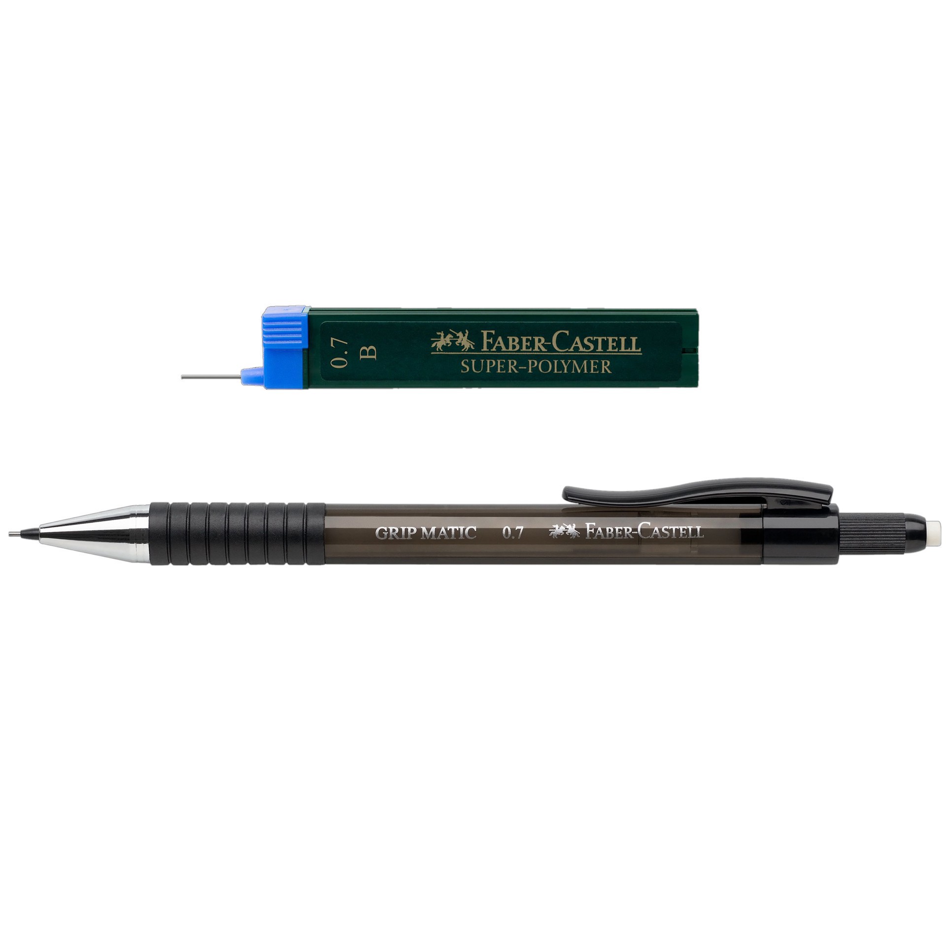 slide 3 of 3, Faber-Castell Grip Matic Mechanical Pencil, fits 0.7 mm and 0.5 mm lead