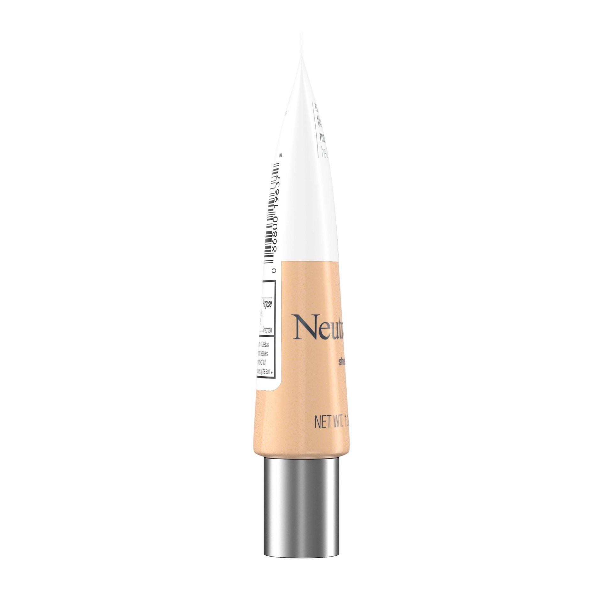 slide 8 of 19, Neutrogena Radiant Tinted Moisturizer with SPF 30 Sheer Ivory 10 - 1.1 fl oz, 1.1 fl oz