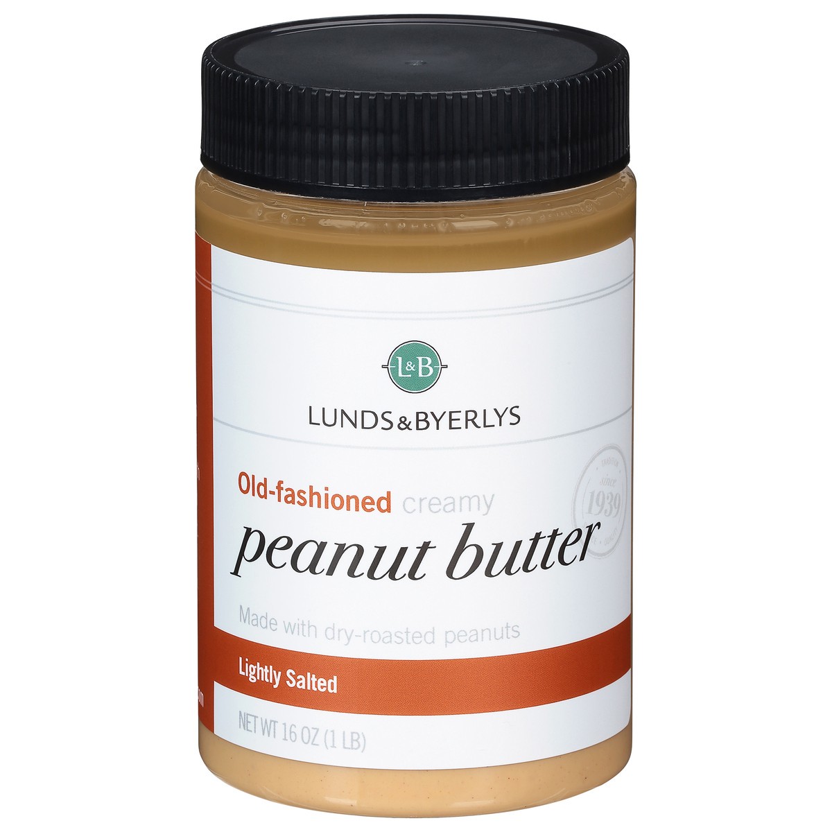 slide 4 of 13, Lunds & Byerlys Old-fashioned Creamy Peanut Butter 16 oz, 16 oz