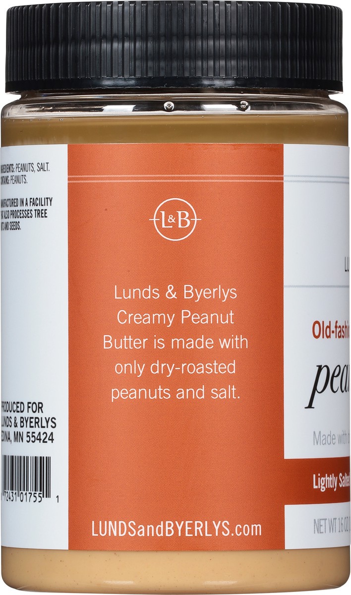 slide 2 of 13, Lunds & Byerlys Old-fashioned Creamy Peanut Butter 16 oz, 16 oz