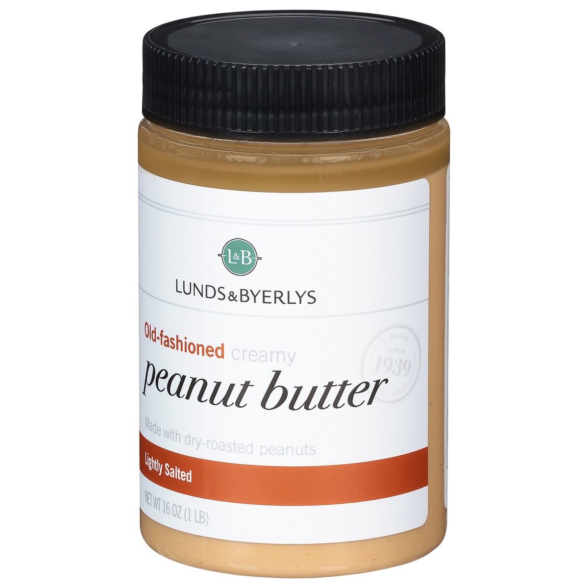 slide 10 of 13, Lunds & Byerlys Old-fashioned Creamy Peanut Butter 16 oz, 16 oz