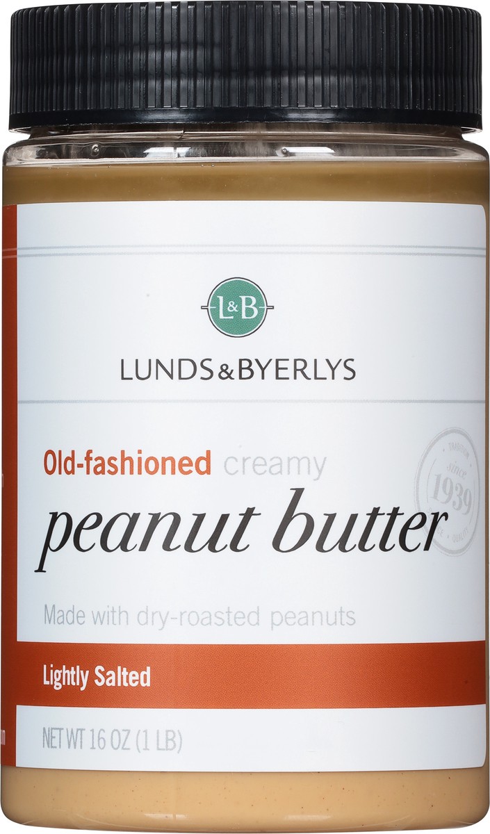 slide 7 of 13, Lunds & Byerlys Old-fashioned Creamy Peanut Butter 16 oz, 16 oz