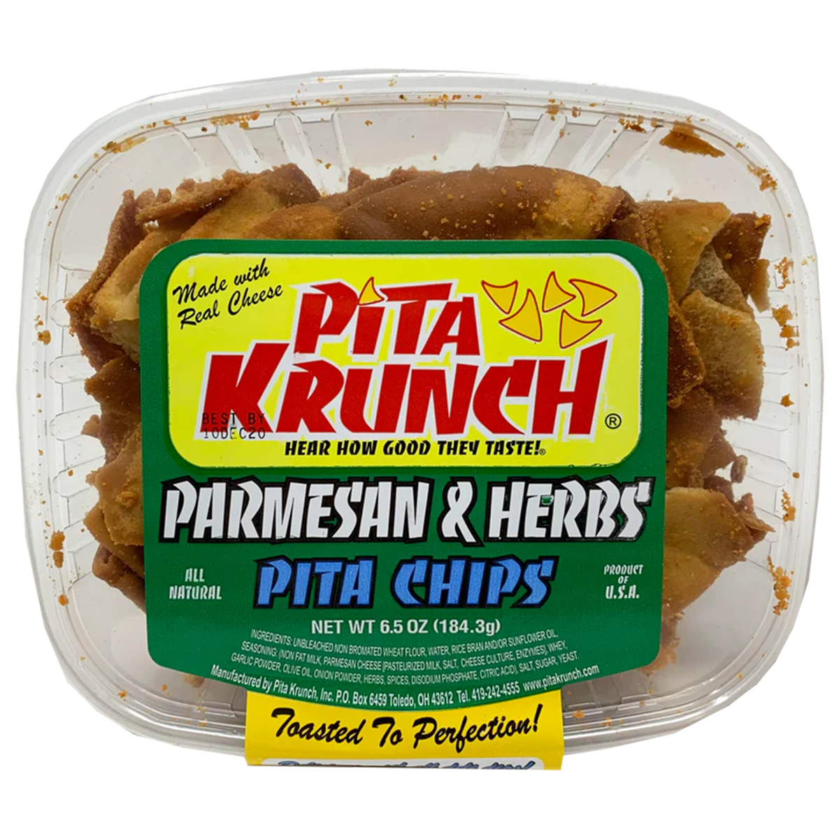 slide 1 of 1, Pita Krunch Parmesan And Herb Pita Chips, 8.5 oz