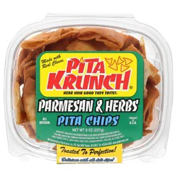 Pita Krunch Parmesan & Herbs Pita Chips 8 oz