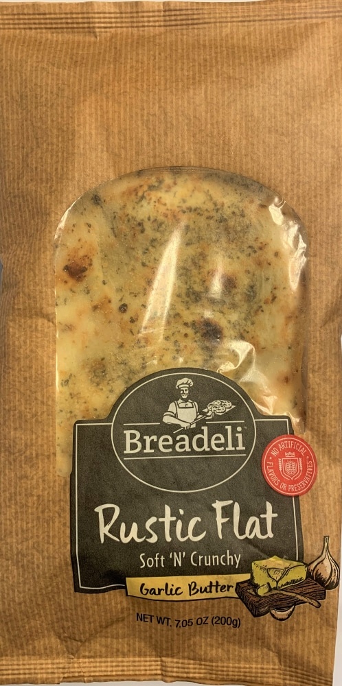 slide 1 of 1, Breadeli Flat Bread, 7.05 oz