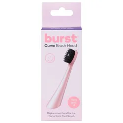 Burst Rose Gold Replacement Curve Brush Head 1 ea