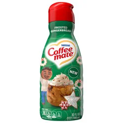 Coffee mate Frosted Gingerbread Flavored Coffee Creamer, Non-Dairy, Gluten-Free, 63 Servings