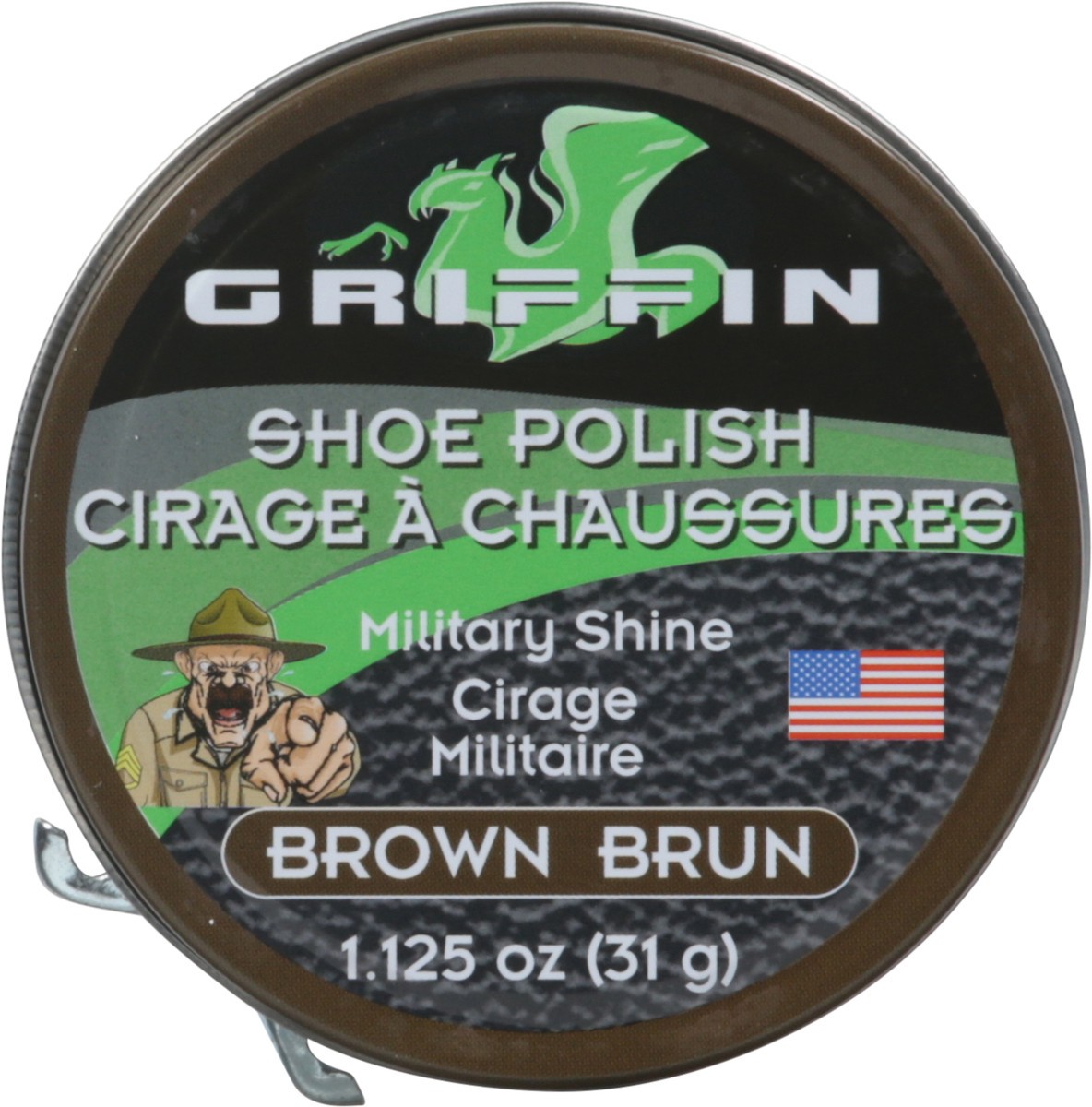 slide 8 of 10, Griffin Bros. Military Shine Brown Shoe Shine - 1.125 Oz, 1.13 oz
