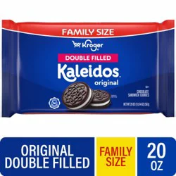 Kroger® Kaleidos™ Double Filled Original Chocolate Sandwich Cookies