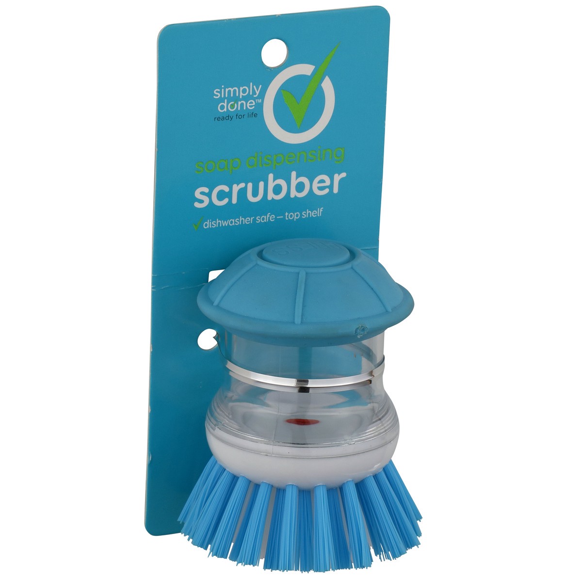 slide 5 of 8, Simply Done Soap Dispensing Scrubber 1 Each, 1 ct