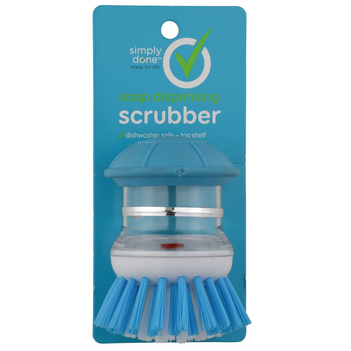 slide 2 of 8, Simply Done Soap Dispensing Scrubber 1 Each, 1 ct