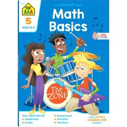 School Zone Math Basics Workbook, Grade 5