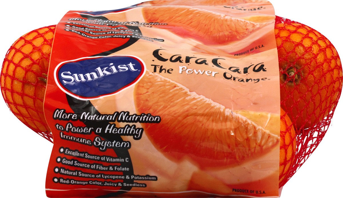 slide 5 of 5, Sunkist Cara Cara oranges, 3 lb., 1 ct