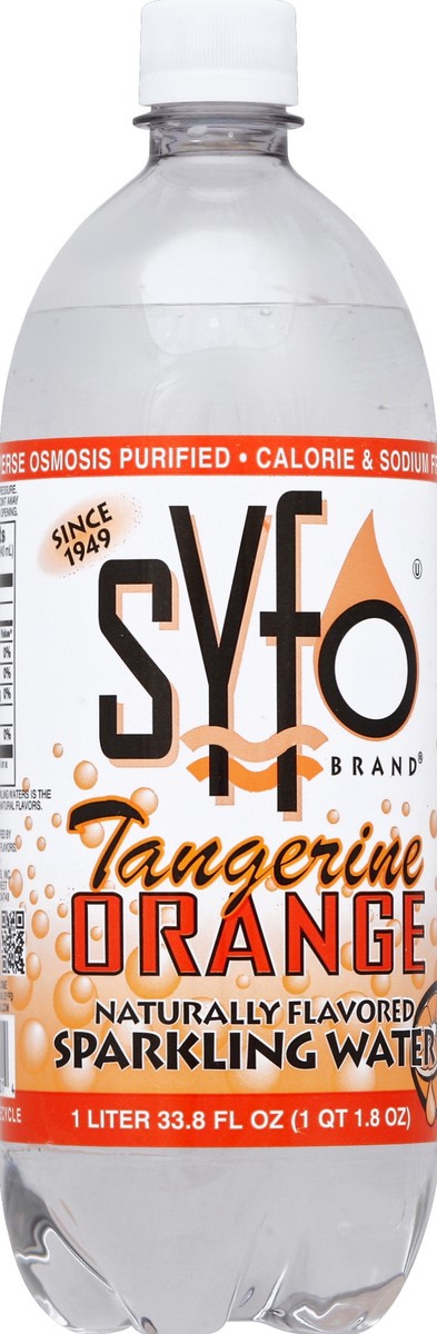 slide 5 of 6, Syfo Tangerine Orange Sparkling Water - 33.8 oz, 33.8 oz