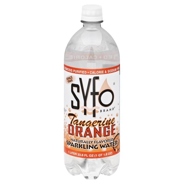 slide 1 of 1, Syfo Tangerine Orange Sparkling Water, 33.8 oz