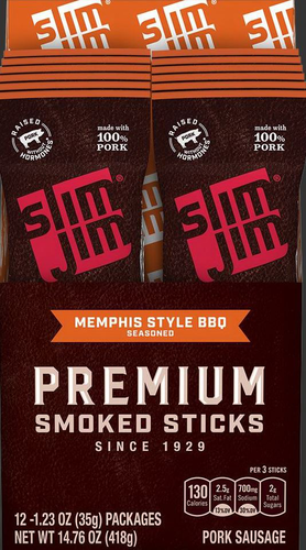 slide 1 of 1, Slm Jim Prem Memphis BBQ Sup 6, 1.23 oz